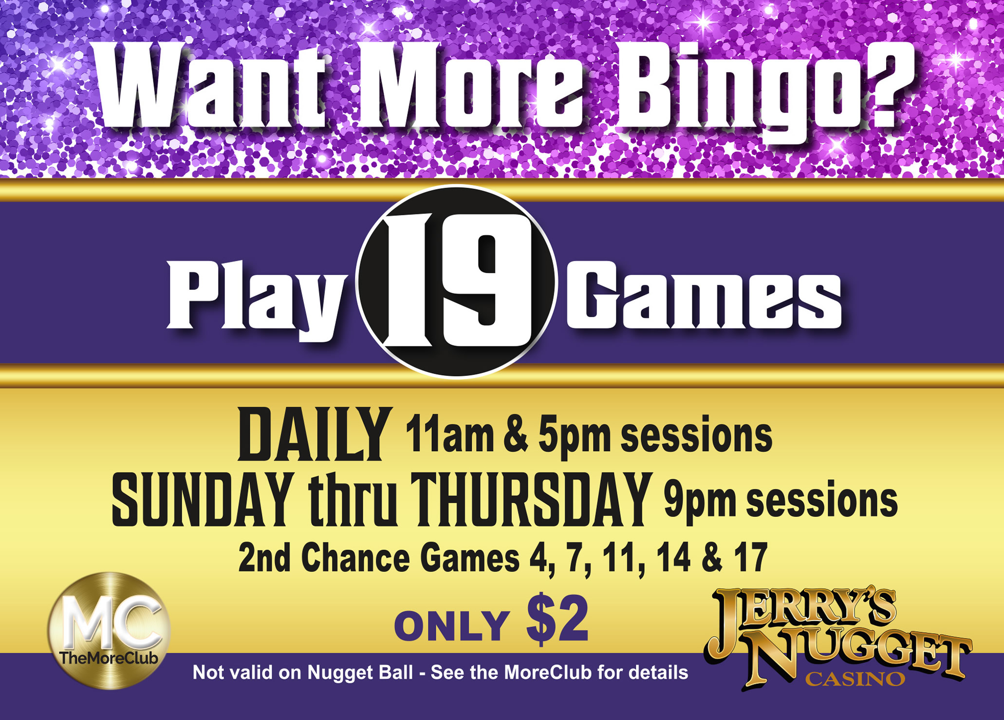 2nd Chance Bingo